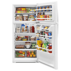 WHIRLPOOL WRT314TFDW top freezer freestanding refrigerator