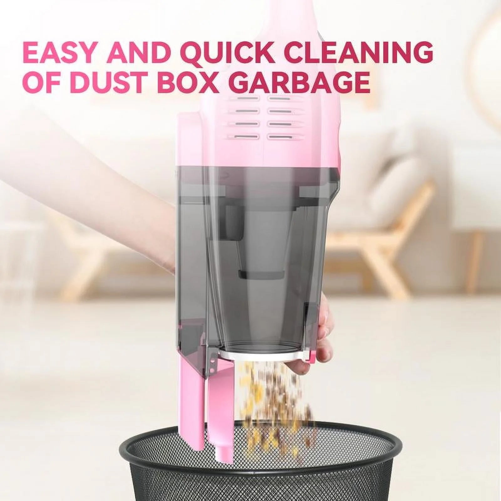 "INSE R6X Corded Stick Vacuum - 15KPa/600W, Ultra-Lightweight - Bagless Upright + Handheld for Hard Floors/Carpet/Pet Hair/Car Cleaning"