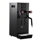 Commercial Milk Frother, 110V 1400W Automatic Foam Machine with LED Display for Coffee Shops (Black)