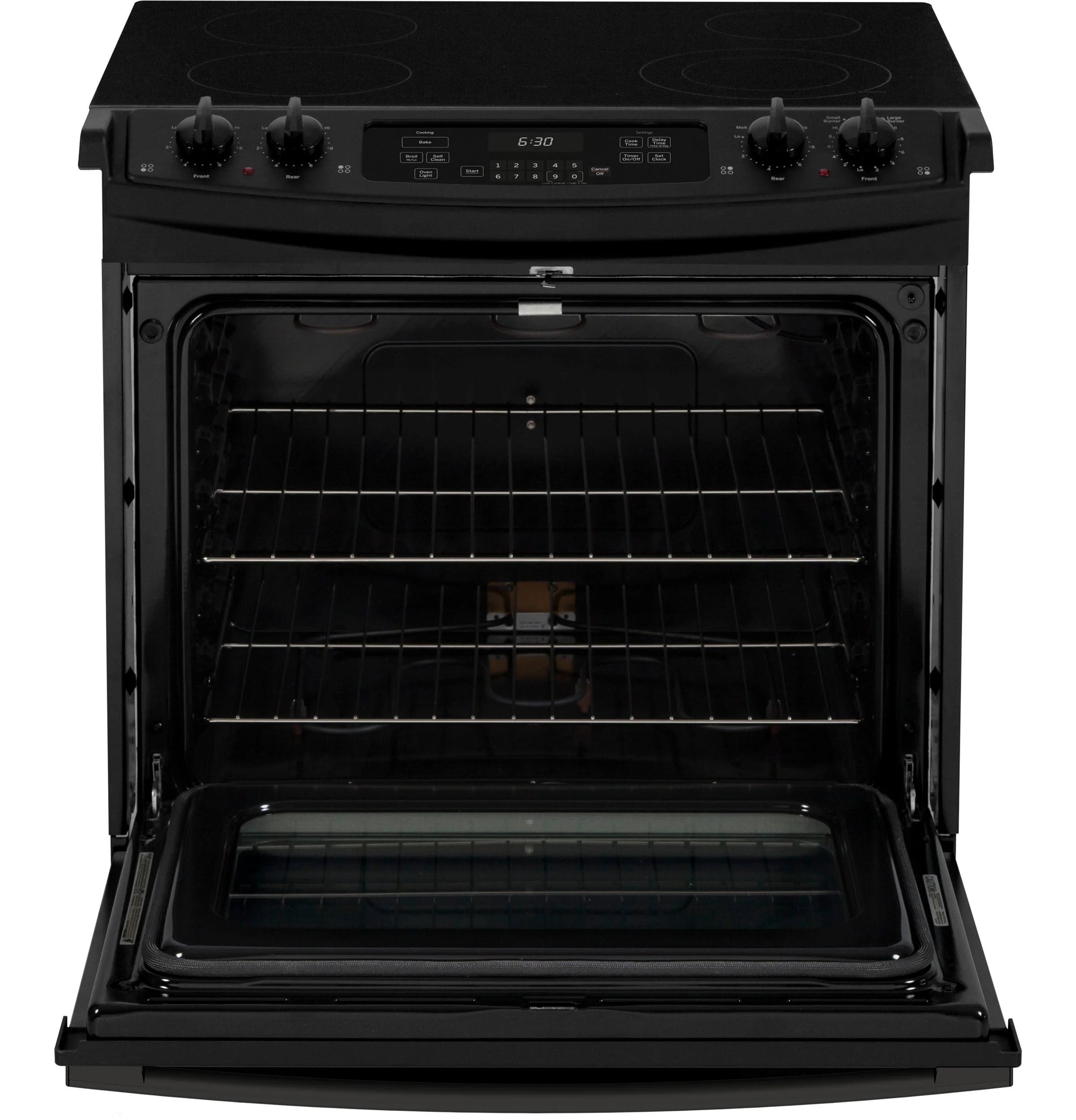 GE APPLIANCES JD630DTBB drop in electric range