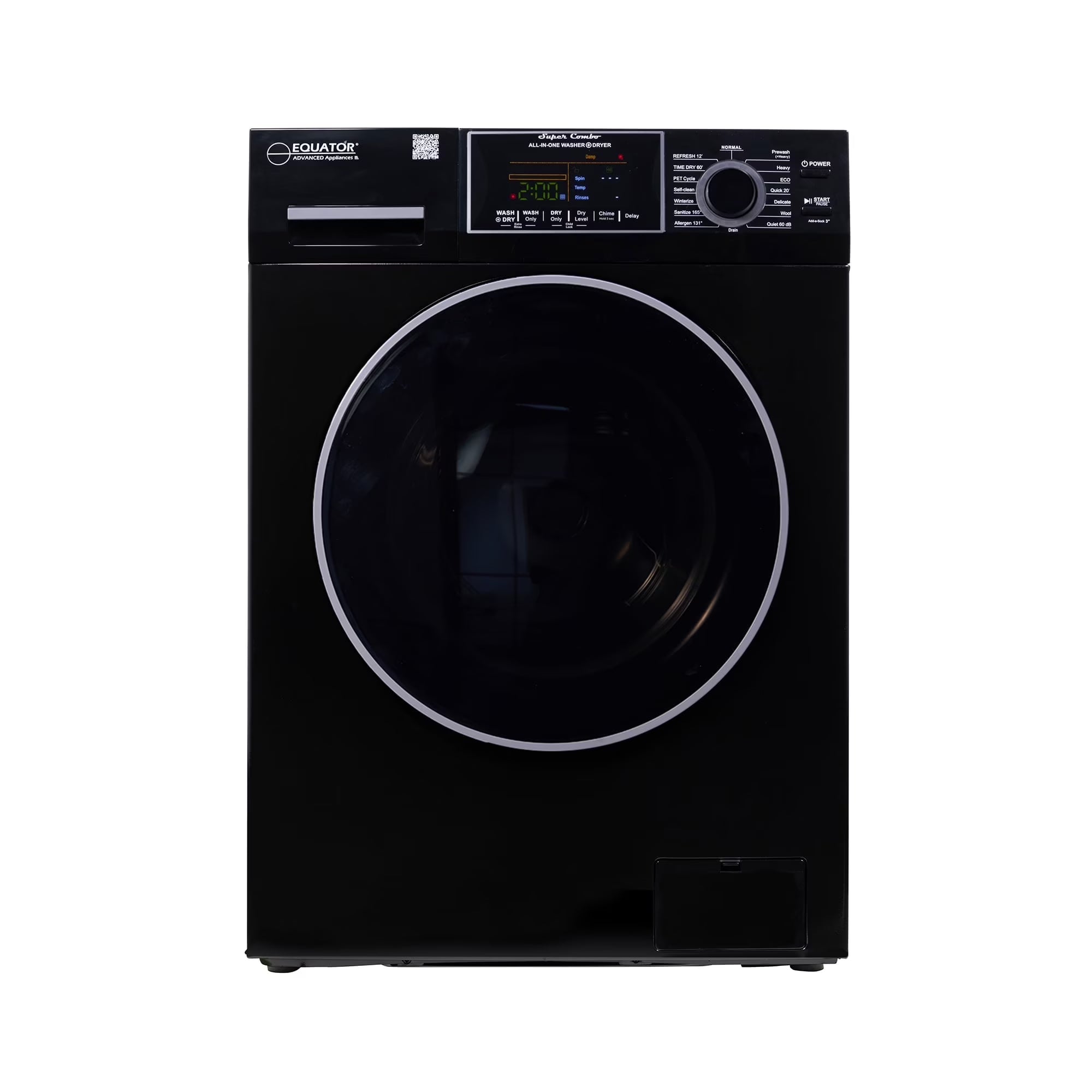 Equator Advanced Appliances Equator Fully Built-in All-in-One Combo Washer-Dryer Ventless