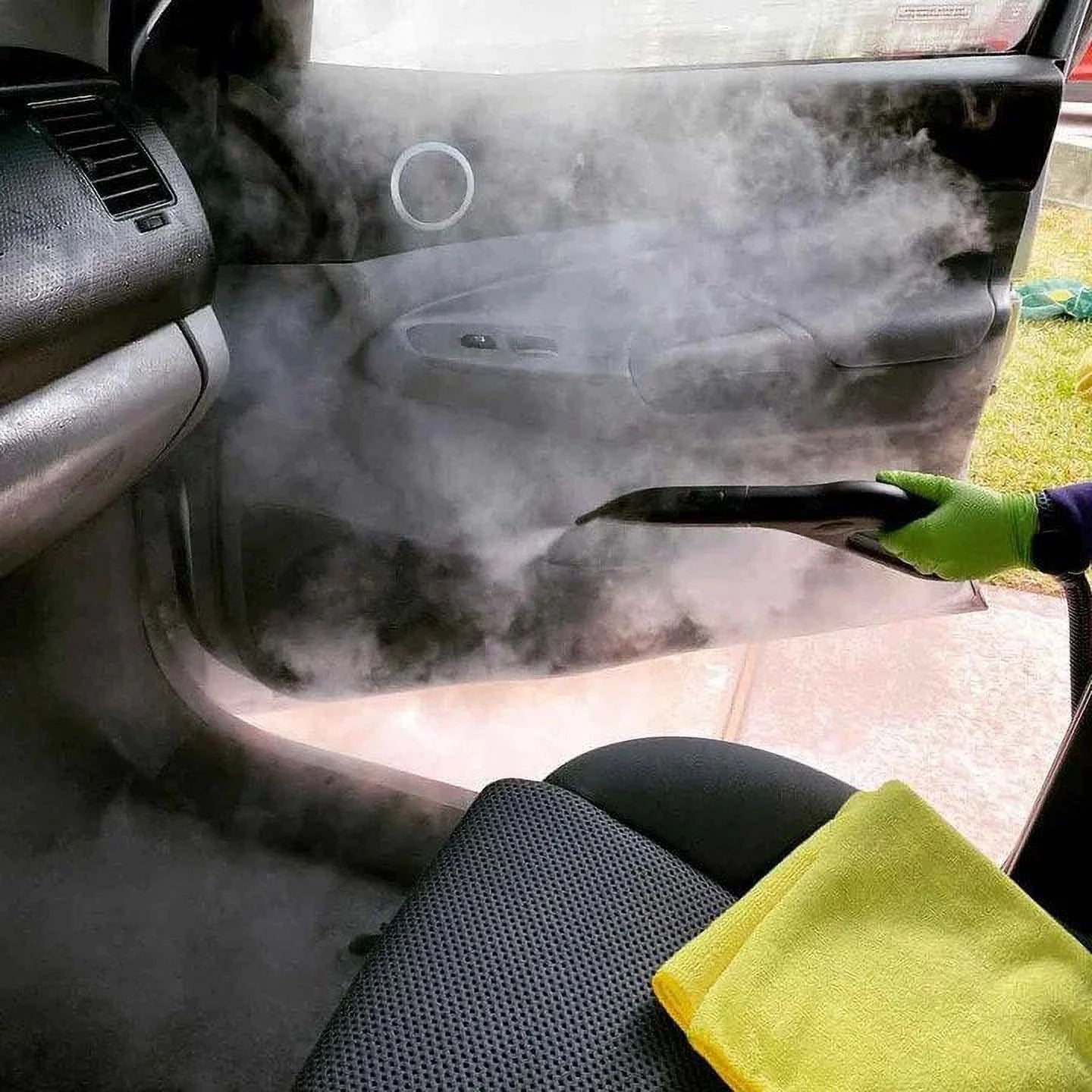 AquaVac Handheld Steam Cleaner