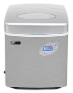 Whynter Portable Ice Maker with 49lb Capacity Stainless Steel with Water Connection