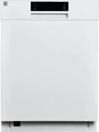 Kenmore 24�?Built-In-Dishwasher w/ 3rd Rack & Turbo Dry-SS Pocket handle