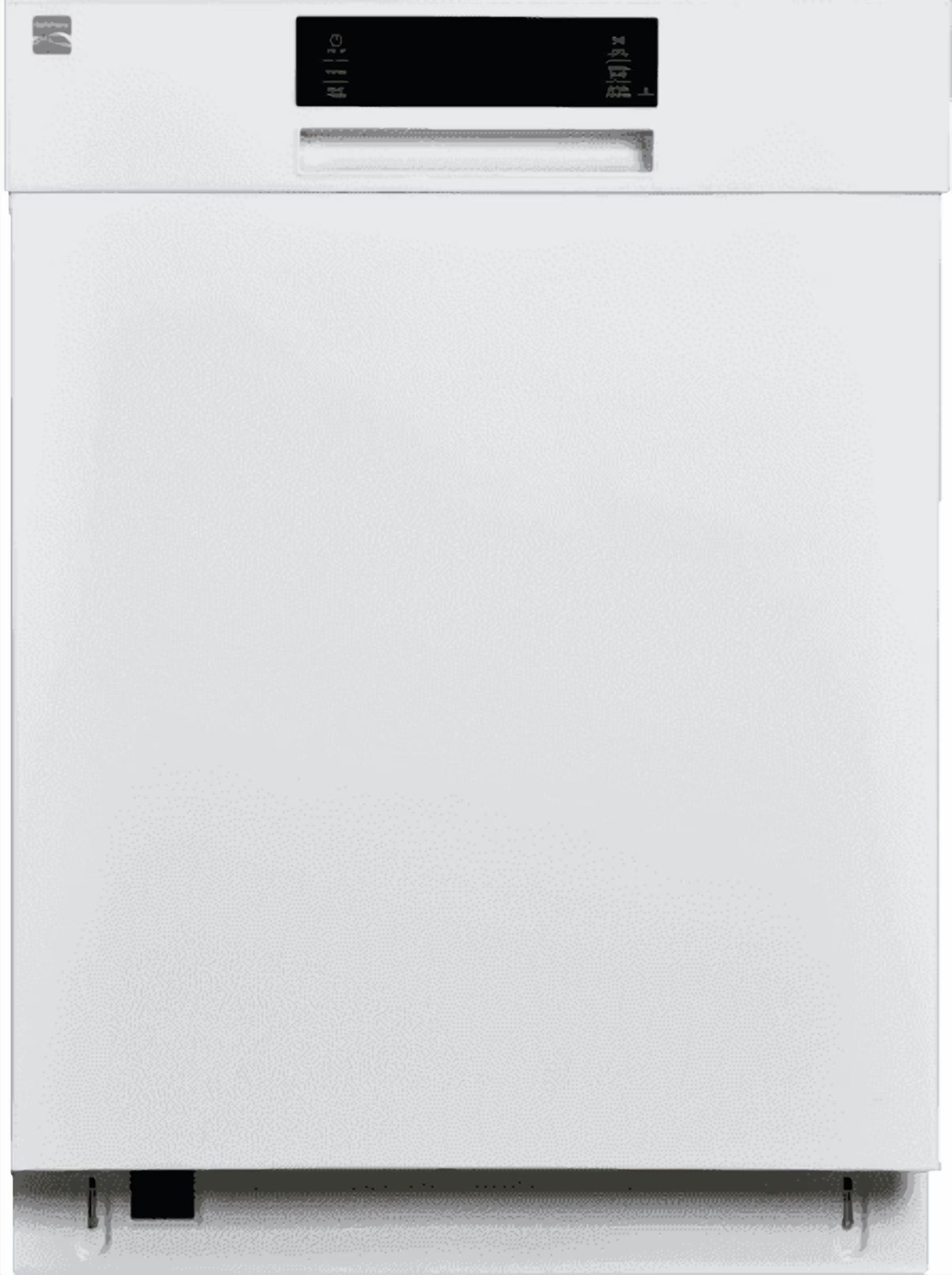 Kenmore 24�?Built-In-Dishwasher w/ 3rd Rack & Turbo Dry-SS Pocket handle