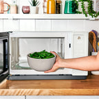 Beautiful 1.1 Cu ft 1000 Watt, Sensor Microwave Oven, White Icing by Drew Barrymore, New