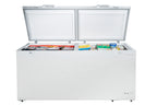 Hamilton Beach 25 Cu. Ft. Chest Freezer, 2 Doors, Garage Ready, White