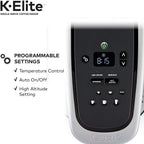 Keurig K-Elite Coffee Maker, Single Serve K-Cup Pod Coffee Brewer, With Iced Coffee Capability, Brushed Silver