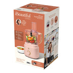 Beautiful 10-Cup Food Processor with Accessories, White Icing by Drew Barrymore