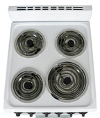 Premium Levella 20" Freestanding Electric Range with 4 Burners and 2.1 Cu. Ft. Oven Capacity