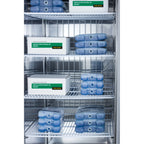Pharma-Lab frost-free 49 cu.ft.2-door all-freezer in stainless steel