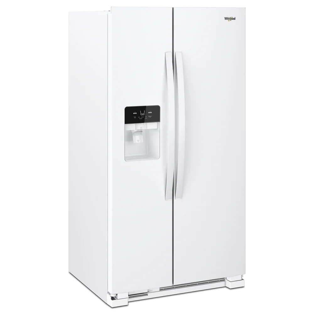 WHIRLPOOL WRS325SDHW side by side freestanding refrigerator