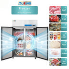 During D-K-48F 48" Commercial Reach-in Freezer, 2-Door 36 Cu.ft Stainless Steel