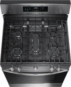 Frigidaire FCRG3083AS 30" Wide Slide-In Gas Range with Air Fry, Stainless Steel
