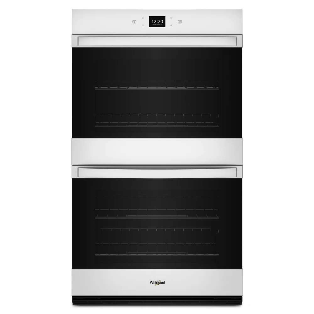 Whirlpool 30 Inch Double Thermal Self Clean Oven WOED5030LW