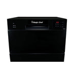 Magic Chef Energy Star 6-Place Setting Countertop Dishwasher (Model MCSCD6W5)  Fits under cabinetry as it sits 17.2" Tall