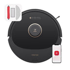 Roborock Q8 Max Robot Vacuum and Mop with Obstacle Avoidance, LiDAR Navigation, 5500Pa Suction Power, and App Control(White)