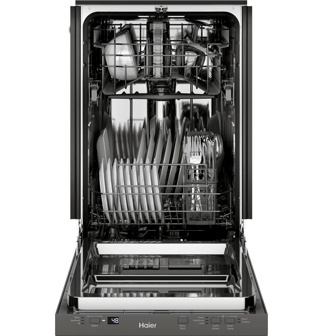 HAIER QDT125SSLSS built in dishwasher