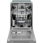 Midea Ultra-Quiet, Built-in dishwasher with Wi-Fi and Targeted Wash Zones, MDT24P5AST, Stainless Steel