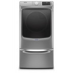 Maytag Med6630h 27" Wide 7.3 Cu Ft. Energy Star Rated Electric Dryer - Metallic Slate