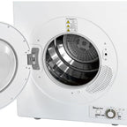 Magic Chef 2.6 cu ft Compact Electric Dryer, White