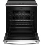 GE Profile 30 in 5.3 cu ft Slide-In Electric Induction Range in Stainless Steel