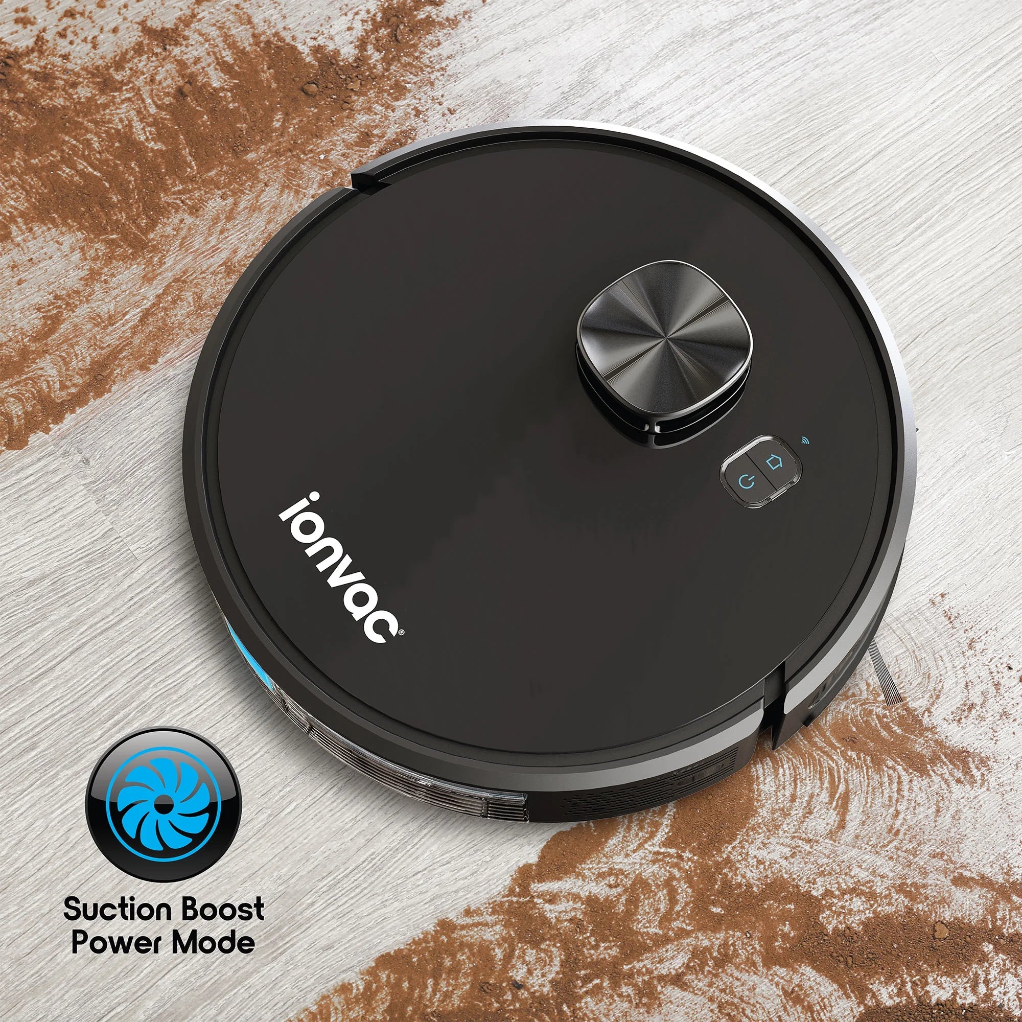 Ionvac OptiMax Robovac, Laser Mapping Robot Vacuum Cleaner with Wi-Fi, New