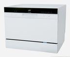 Sunpentown SD-2224DWA Energy Star Countertop Dishwasher with Delay Start & LED, White