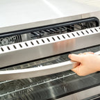 Hi Tek Stainless Steel Half Size Countertop Convection Oven - 120V, 1600W - 1.5 cu ft - 1 count box