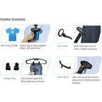 SALAV? Professional Series Garment Steamer with Stainless Steel Plated Nozzle in Gold