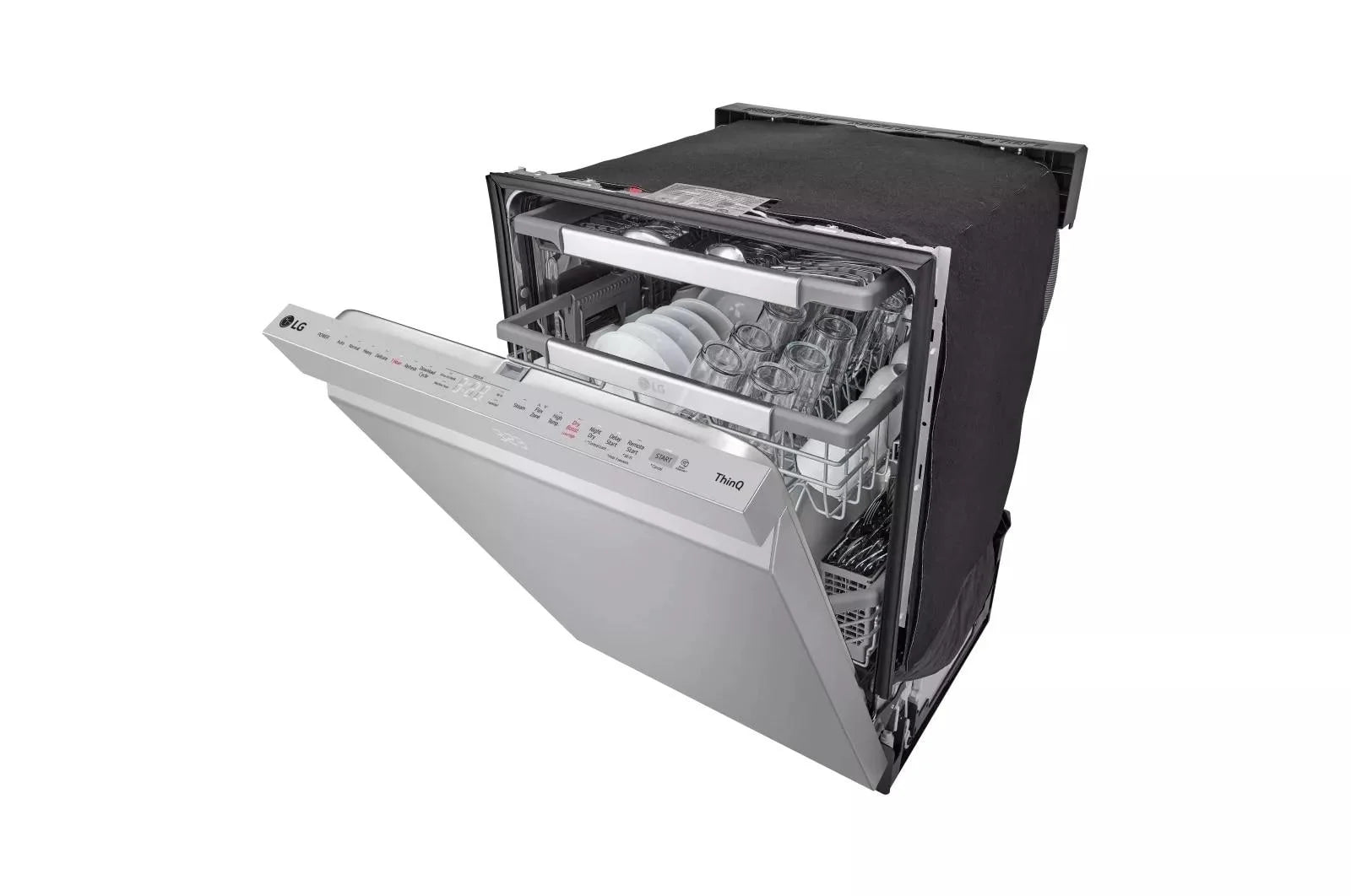 Lg Ldph7972 24" Wide 15 Place Setting Energy Star Rated Built-In Dishwasher - Stainless