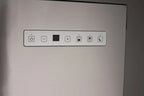 Norcold LED Temperature Controls Stainless Steel Black Frame Refrigerator