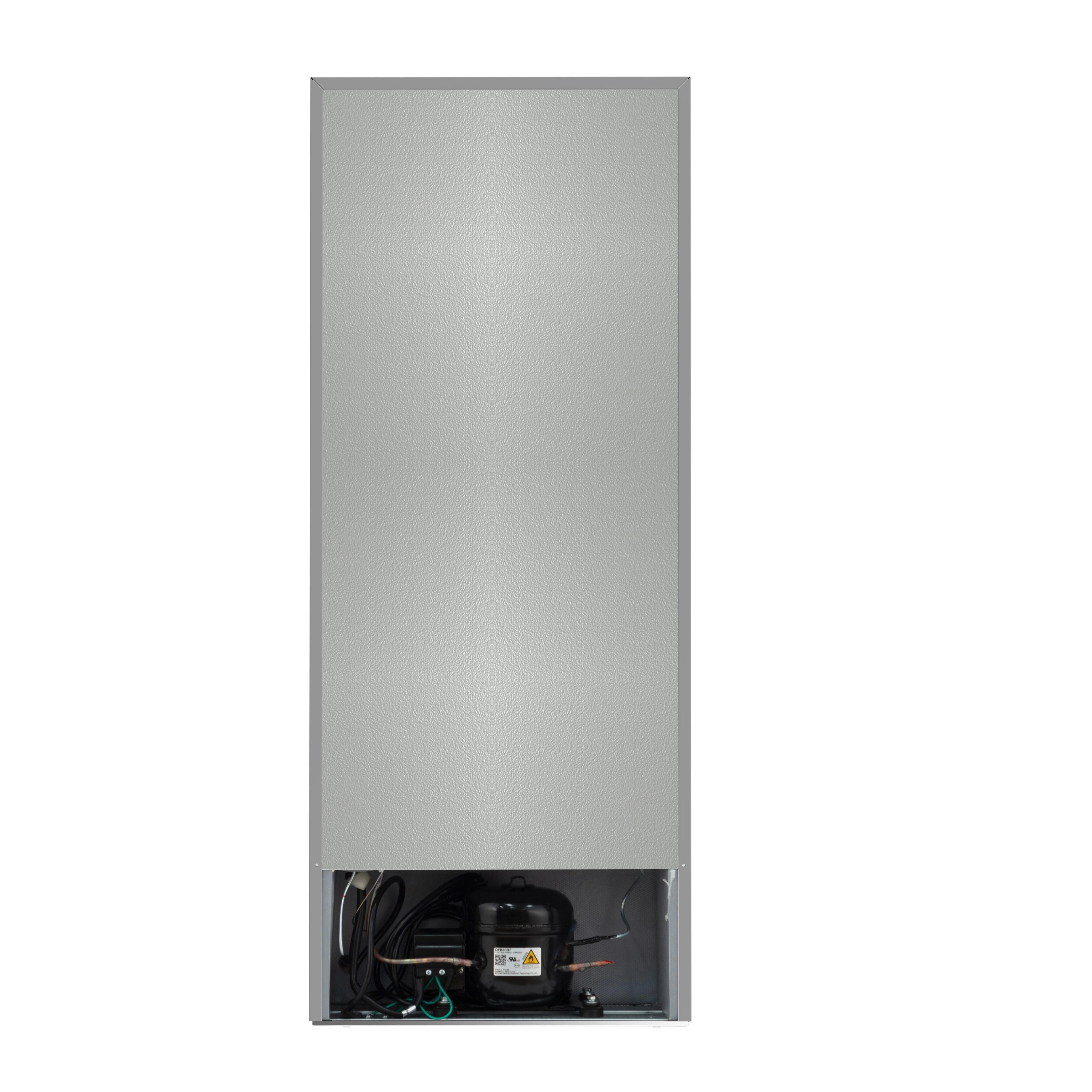 Frigidaire 10 Cu. Ft. Top Mount Refrigerator, Frost Free, Platinum, EFR1033-SS-6Com