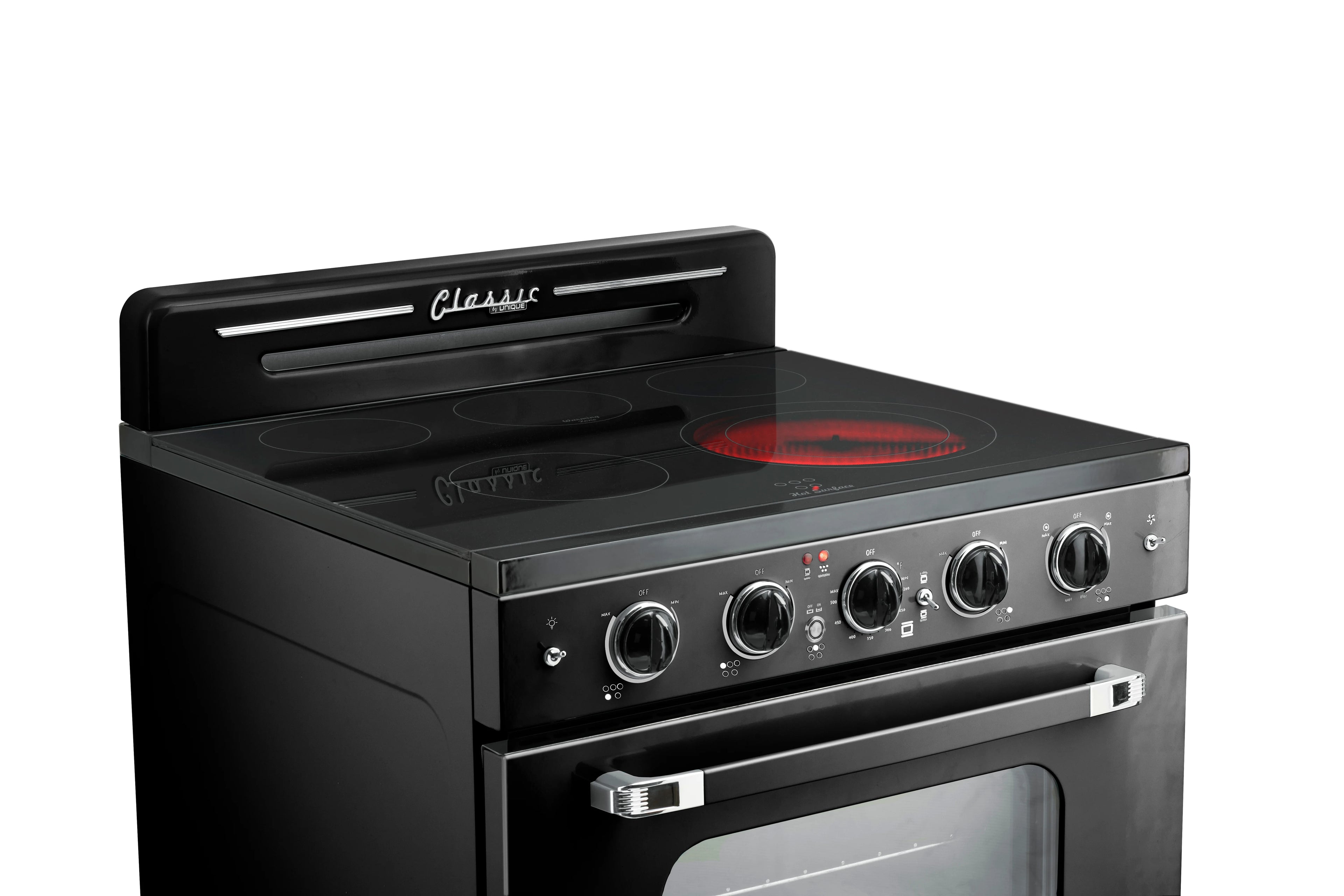 Unique Appliances Oven 30.0 in 3.9 cu/ft Electric Freestanding Range in Marshmallow White