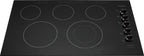 Frigidaire Ffec3625u 37" Wide 5 Burner Electric Cooktop - Black