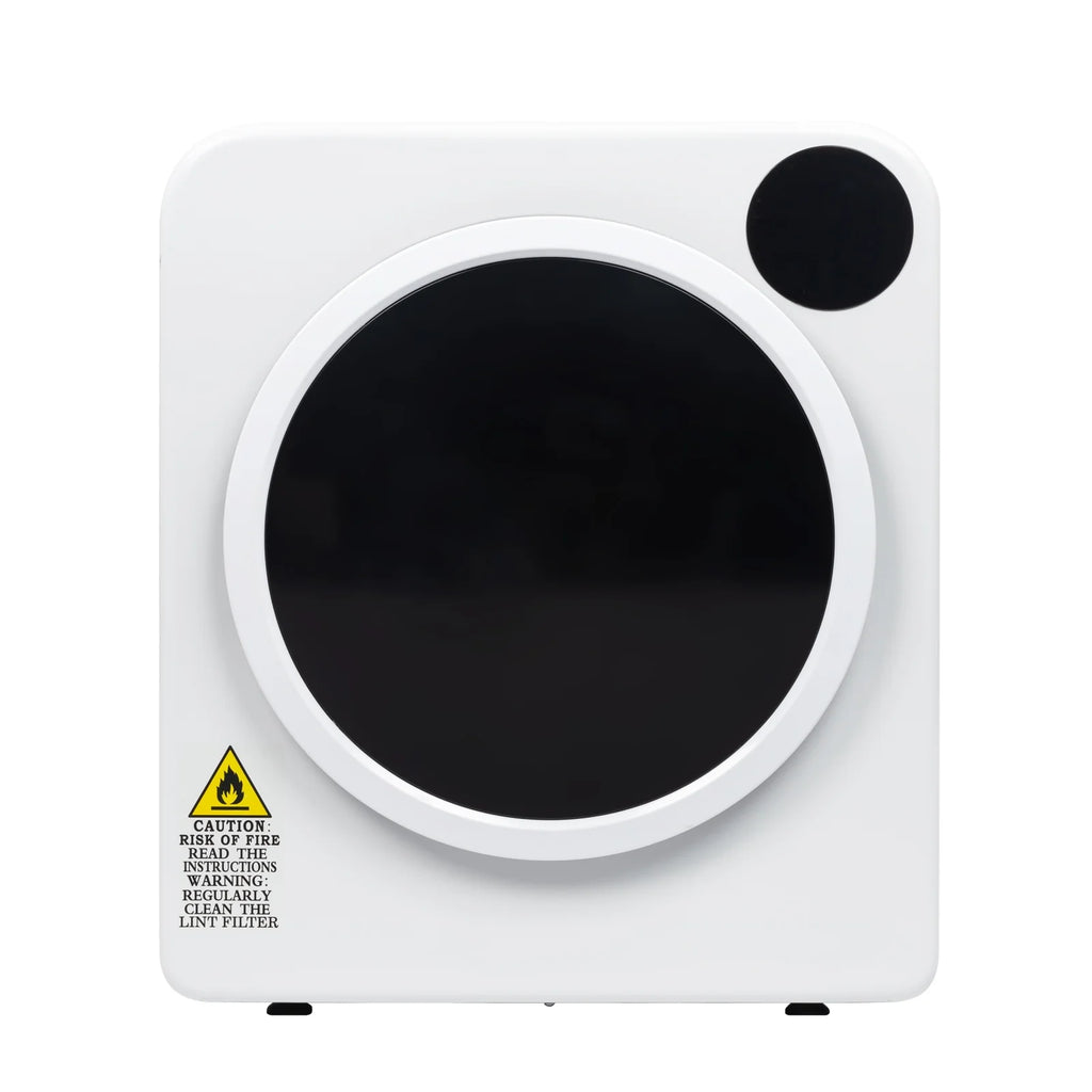 GoDecor Electric Portable Laundry Dryer, 13.2LBS Capacity Tumble Dryer For Home, White