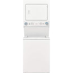 Frigidaire FLCG7522AW 27" Gas Laundry Center with 3.9 cu. ft. Washer Capacity, 5.6 cu. ft. Dry Capacity, 10 Wash Cycles, 10 Dry Cycles, in White