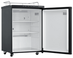 Edgestar Br3002 24" Wide Kegerator Conversion Refrigerator For Full Size Kegs - Black