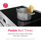 Frigidaire Professional 30" Induction Range with Air Fry, Stainless Steel