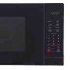 Magic Chef 1.6 Cu. ft. 1100W Countertop Microwave Oven with Push-Button Door in Black, New