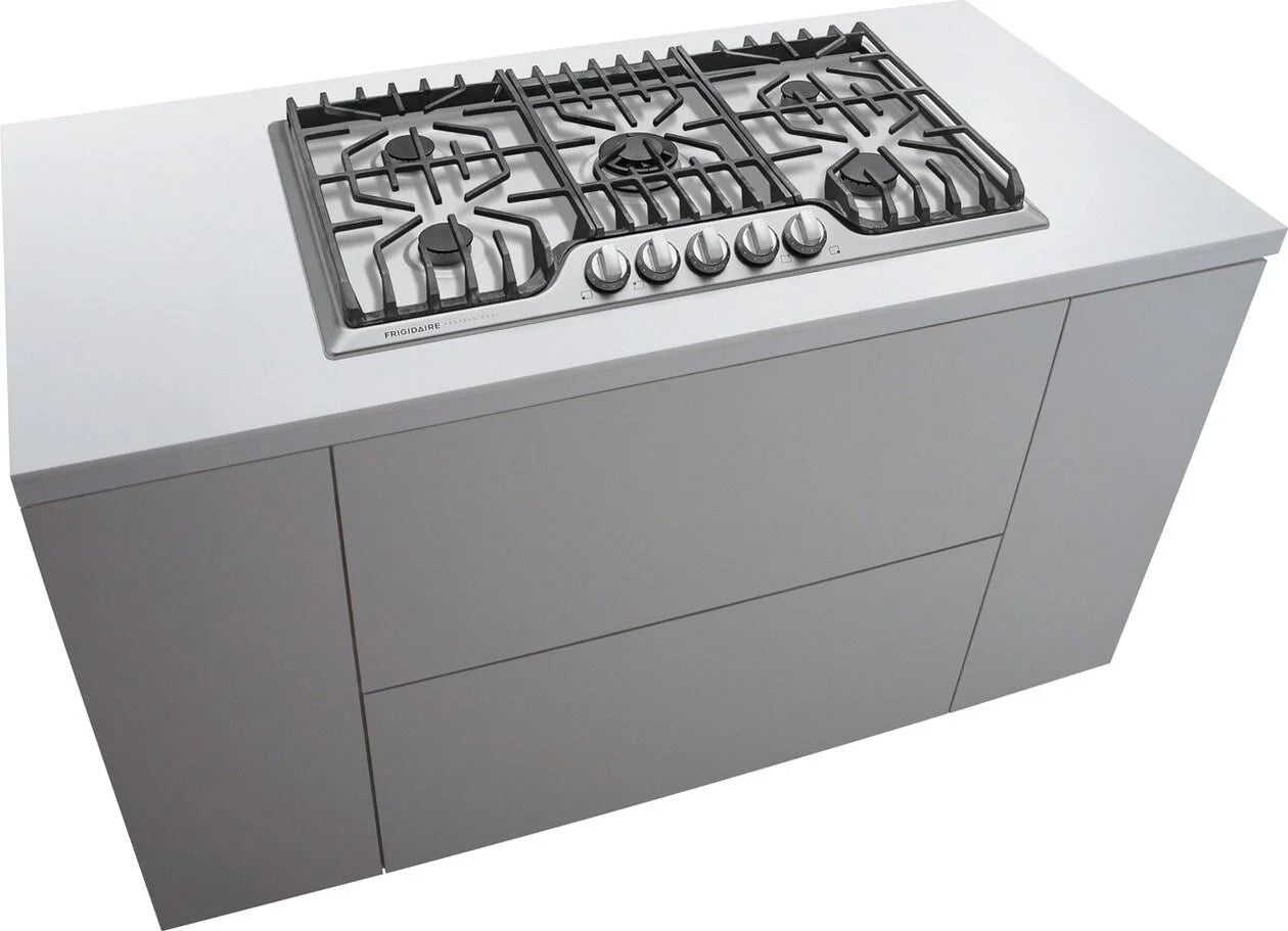 Frigidaire Fpgc3677r Professional 36" Wide Gas Cooktop - Stainless Steel