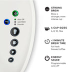 Keurig K-Select Single-Serve K-Cup Pod Coffee Maker, Matte White