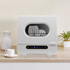 Portable Countertop Dishwasher 5 Washing Programs with Water Tank Leak-Proof Dry