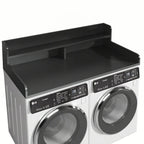 S-HOME Large Space 2-Tier Washer and Dryer Countertop with 2.75 Inch H Guard, 54 Inch W x 27.5 Inch D Topper for Laundry Room