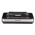 Open Box Power XL Smokeless Grill Elite Plus Indoor Electric Grill with Tempered Glass Lid, Non-Stick, Black