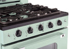 Unique Classic Retro 30" 3.9 cu/ft Freestanding Gas Range with Convection Oven and Sealed Burners
