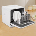 Compact Countertop Dishwasher - 785W, 120V, White, Touch Control, Efficient Dishwashing for Small Spaces, Ideal for Apartments, Dorms, RVs, and Offices