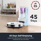 Eureka Cordless Robot Vacuum Cleaner - Suction and Auto Lifting Mop
