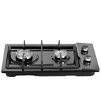 Tohu Stainless Steel Stove 3.3kW 5-Burner Closed Chassis Propane Cooktop for Outdoor/Indoor Cooking
