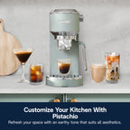 De'Longhi Dedica Duo Espresso Machine, Compact Size with Built in Frother for Latte Art, Brew Espresso, Cold Brew, Lattes & More, Stainless Steel